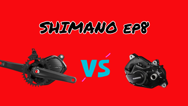 Shimano EP8 ebike motor, a step forward compared to the steps e8000